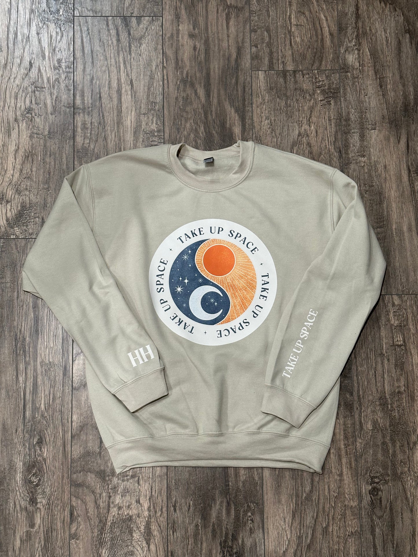 Take Up Space Sweatshirt (Sand)